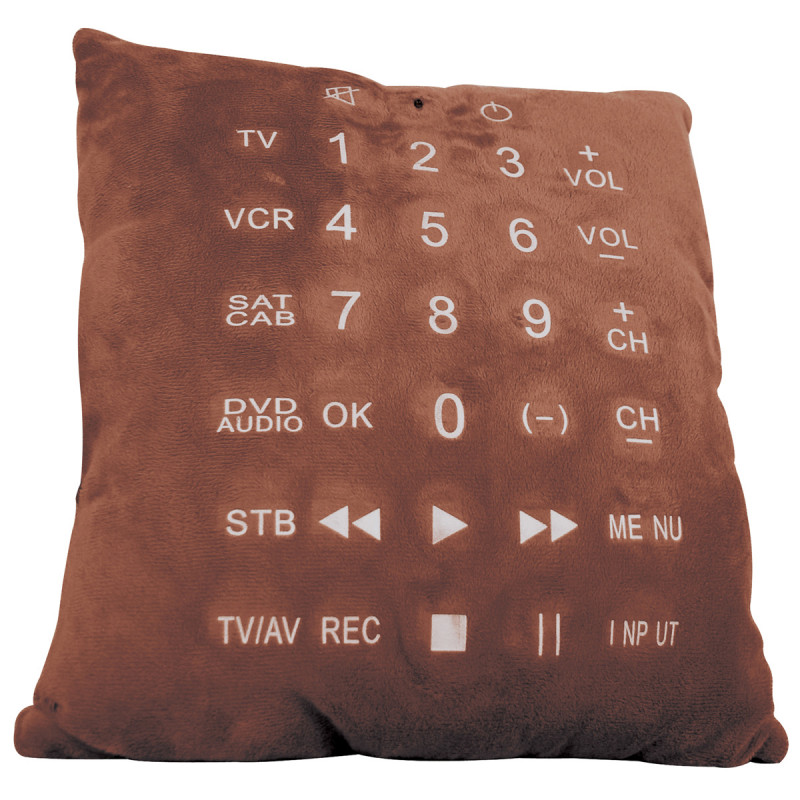 le coussin télécommande universelle : une idée cadeau originale pour les hommes qui aiment zapper