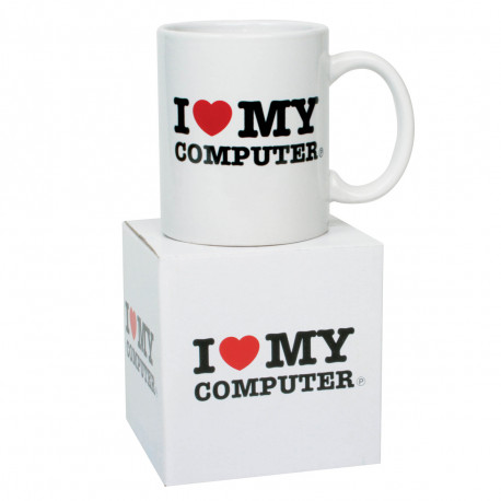 mug i love my computer original et geek