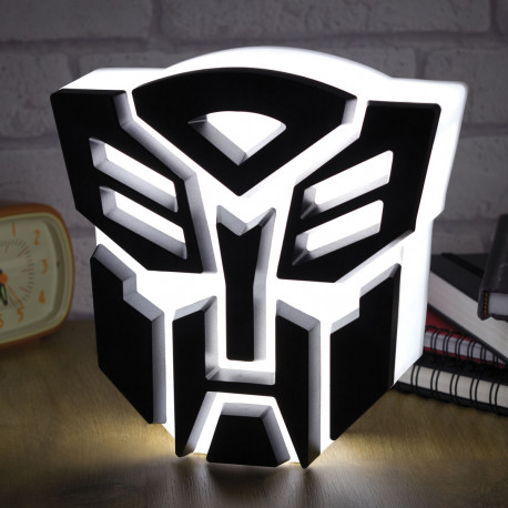 une idée cadeau design geek pour égayer votre bureau : la lampe usb transformers autobot
