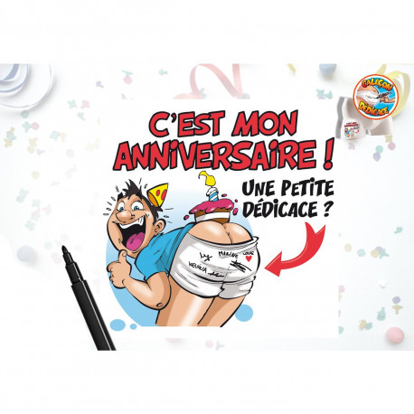 Calecon Anniversaire Dedicace Avec Marqueur Achat Cadeau Anniversaire Rigolo Sur Rapid Cadeau Com Calecon Anniversaire Dedicace Avec Marqueur Achat Cadeau Anniversaire Rigolo Sur Rapid Cadeau Com