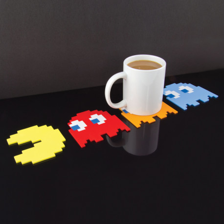 Les dessous de verre Pac Man