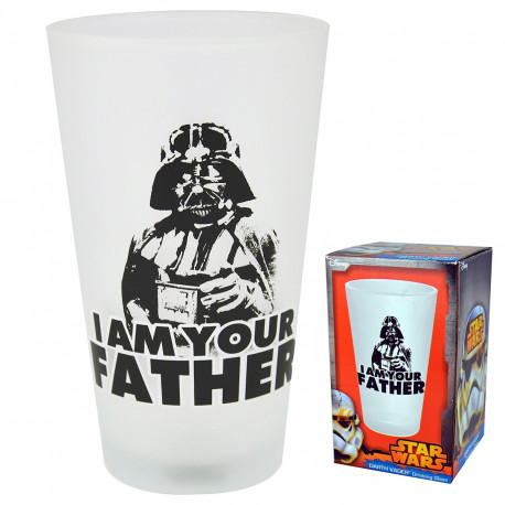 « Je suis ton père » : avouez que vous prononcez cette phrase régulièrement à votre fiston… Alors, adoptez ce maxi verre d’un demi-litre à l’effigie de Dark Vador, pour combler votre passion pour la saga Star Wars !