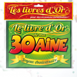Livre d'Or Anniversaire