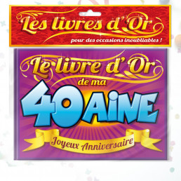 Livre d'Or Anniversaire