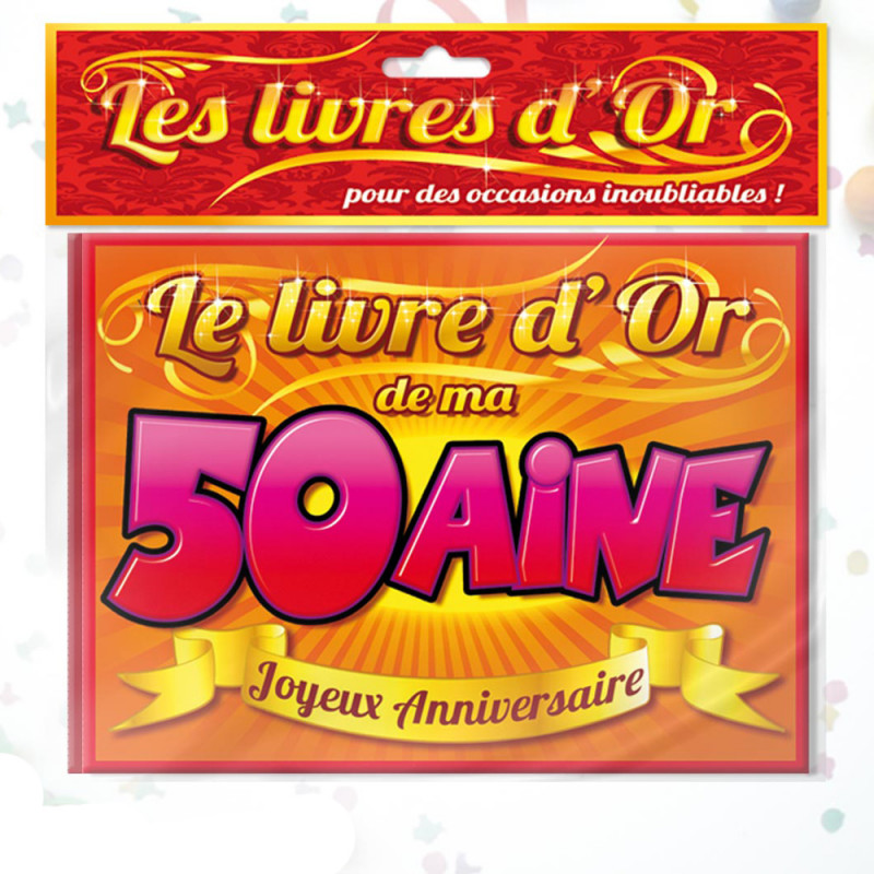 Livre d'or - Anniversaire - OR