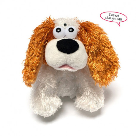 peluche de chien parlant