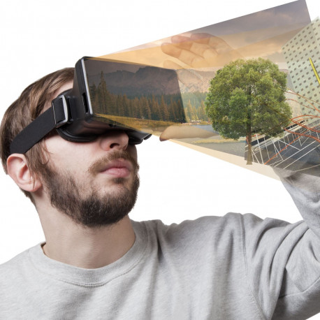 Un masque à réalité virtuelle pour smartphone