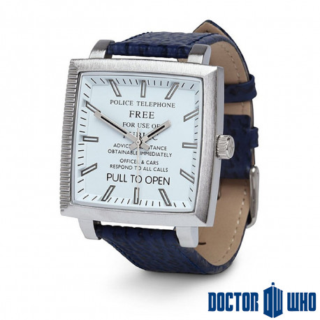 Montre De Who avec son cadran carré