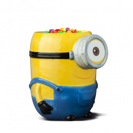 Ce Minion très attachant et fun prendra soin de leur fraîcheur avec cette grande boîte à gâteaux en céramique à son effigie