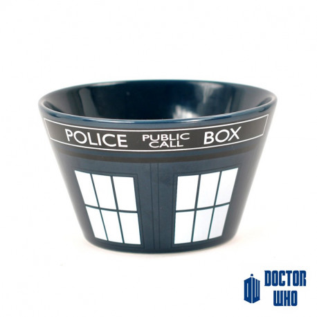 Photo du bol Tardis Dr Who