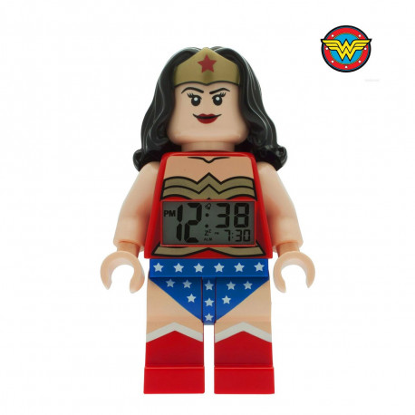 Un réveil lego sous l'effigie de wonder woman