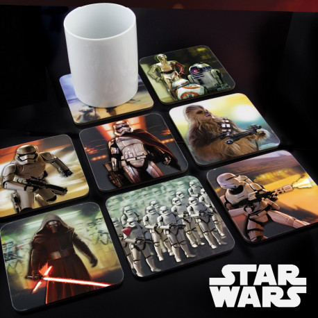 Sous verres de Star Wars 7