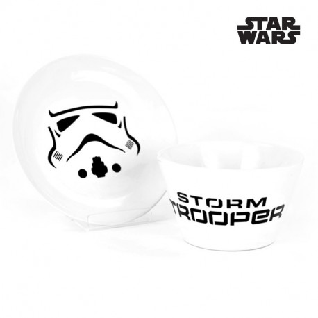 Le set bol et assiette Stormtrooper