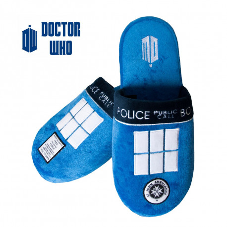 Photo des chaussons Dr Who