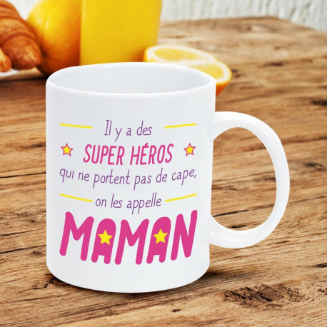 Ce mug en céramique spécial fête des mères ou anniversaire ravira sans nul doute votre chère maman