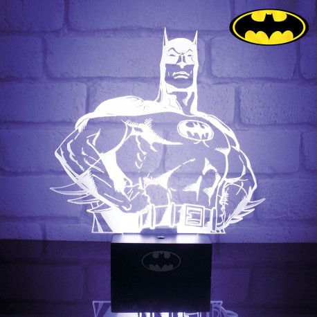 Photo de la lampe buste Batman