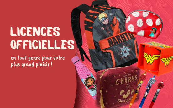 Les licences officielles chez Rapid Cadeau