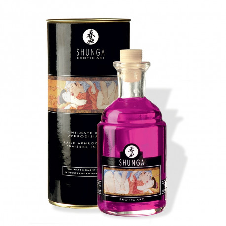 HUILE DE MASSAGE APHRODISIAQUE COMESTIBLE