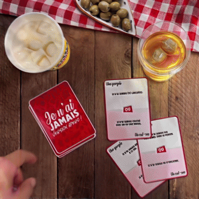 Jeu Apéro Humoristique - Je n'ai Jamais Version Apéro