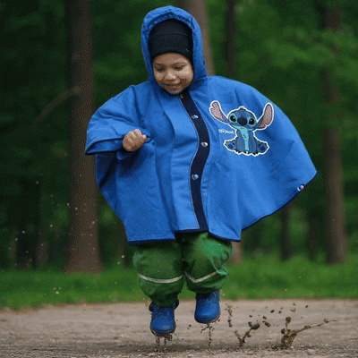 Poncho Stitch Disney Enfant - Lot de 6