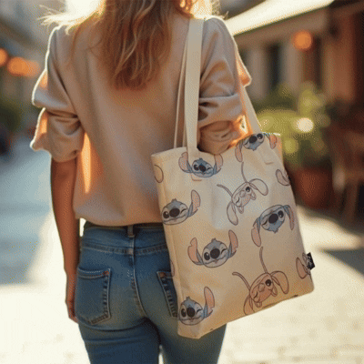 Sac Cabas Stitch & Angel Disney