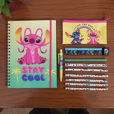Set de Papeterie Angel & Stitch Disney Acid Pops