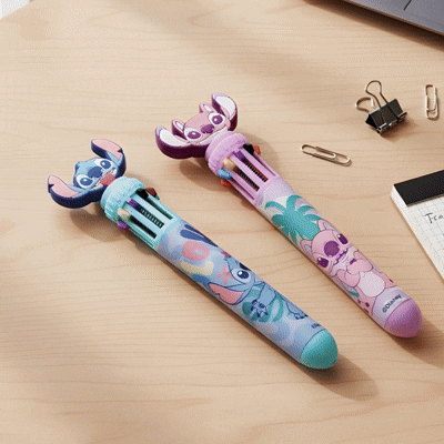 Stylo Multicolore Stitch Ohana Disney 6 Couleurs