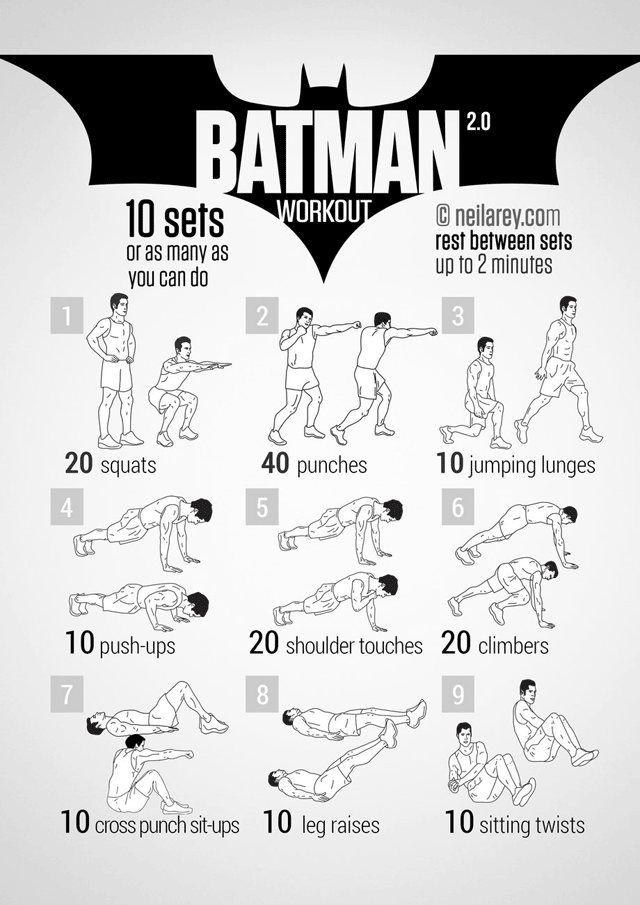 Batman exercices